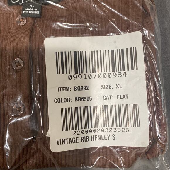 J. Crew Vintage Rib Scrunchie strap 
henley tank - Picture 10 of 10